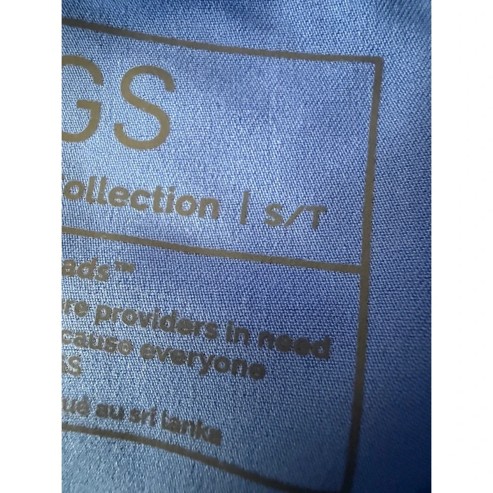 FIGS High Waisted Zamora Tall Yoga Jogger Scrub Pants Blue W22SW2012T Small Tall - Picture 4 of 11